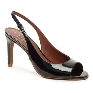 NWOT Cole Haan Juliana Pump Black Patent, 6.5 M